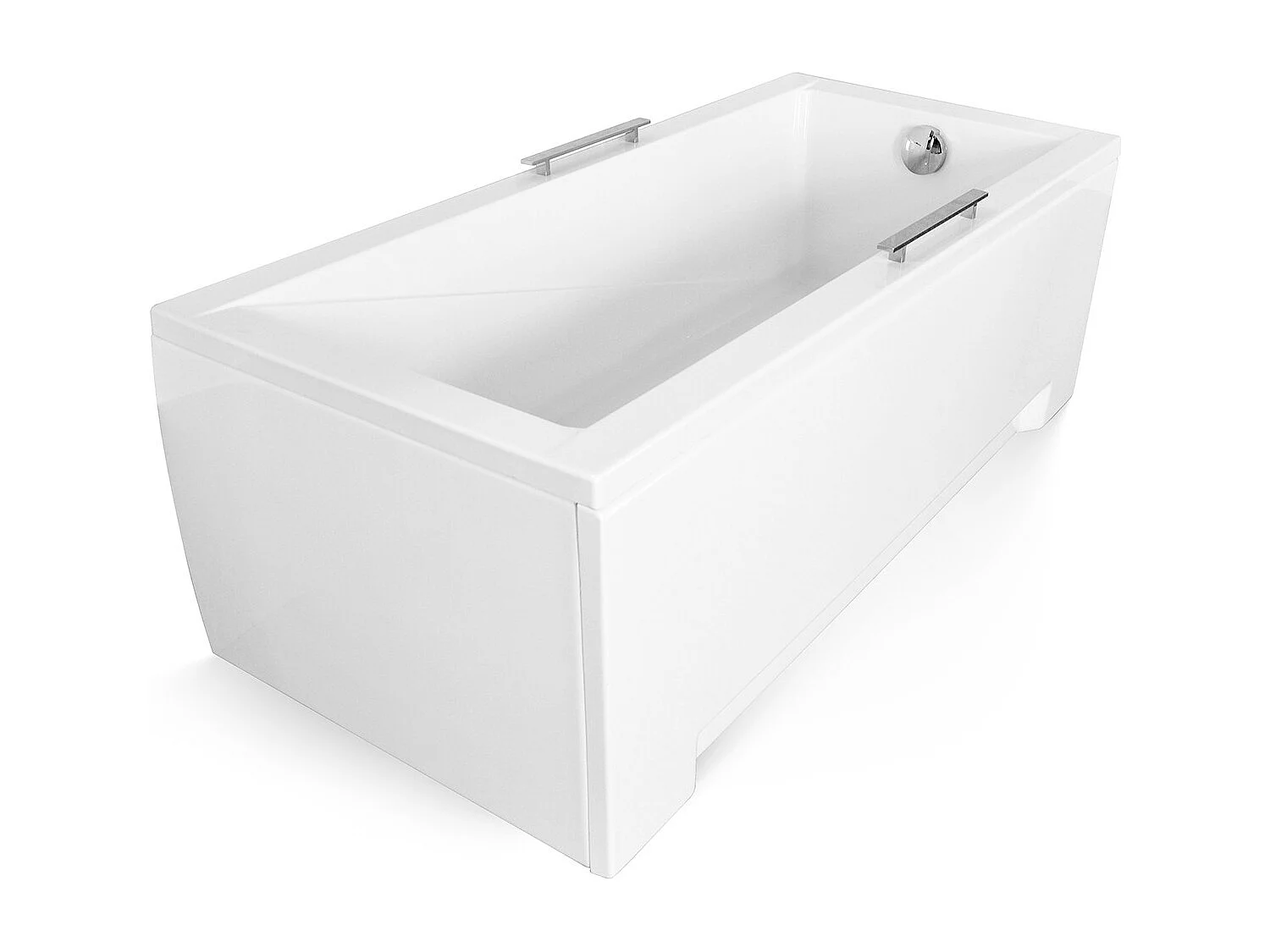 Badewanne Rechteck MODERN 140x70 mit AcrylSchürze | Ablauf & Füße GRATIS !