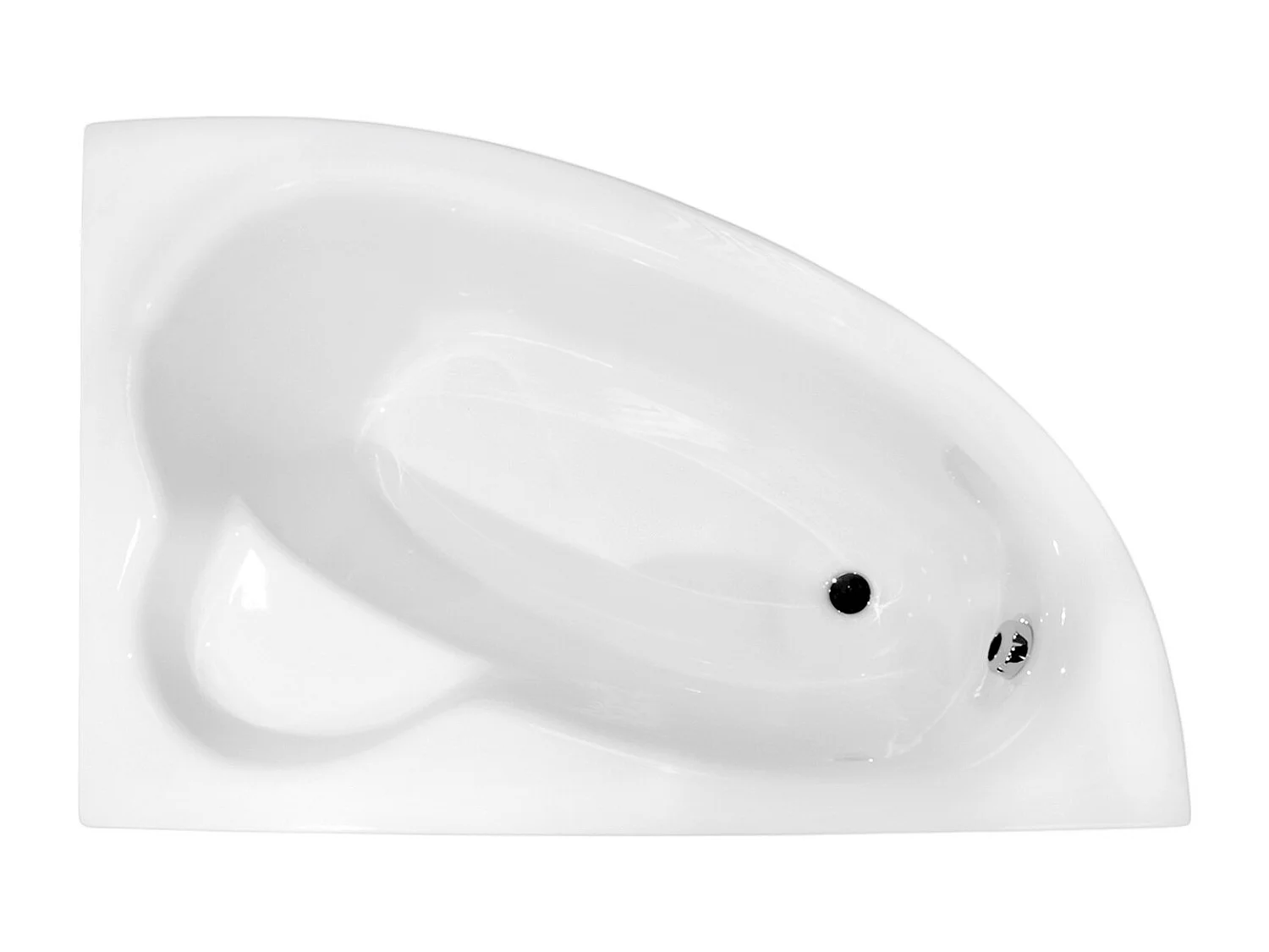 Badewanne Eckwanne NATALIA 150x100 Rechts mit AcrylSchürze | Ablauf & Füße GRATIS !