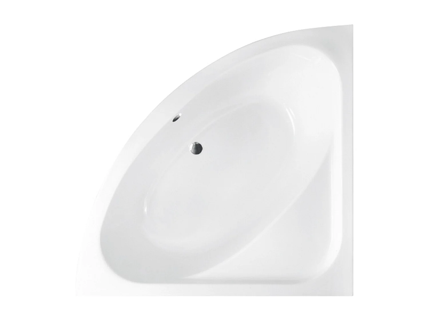 Badewanne Eckwanne LUKSJA 148x148 | Ablauf & Füße GRATIS !