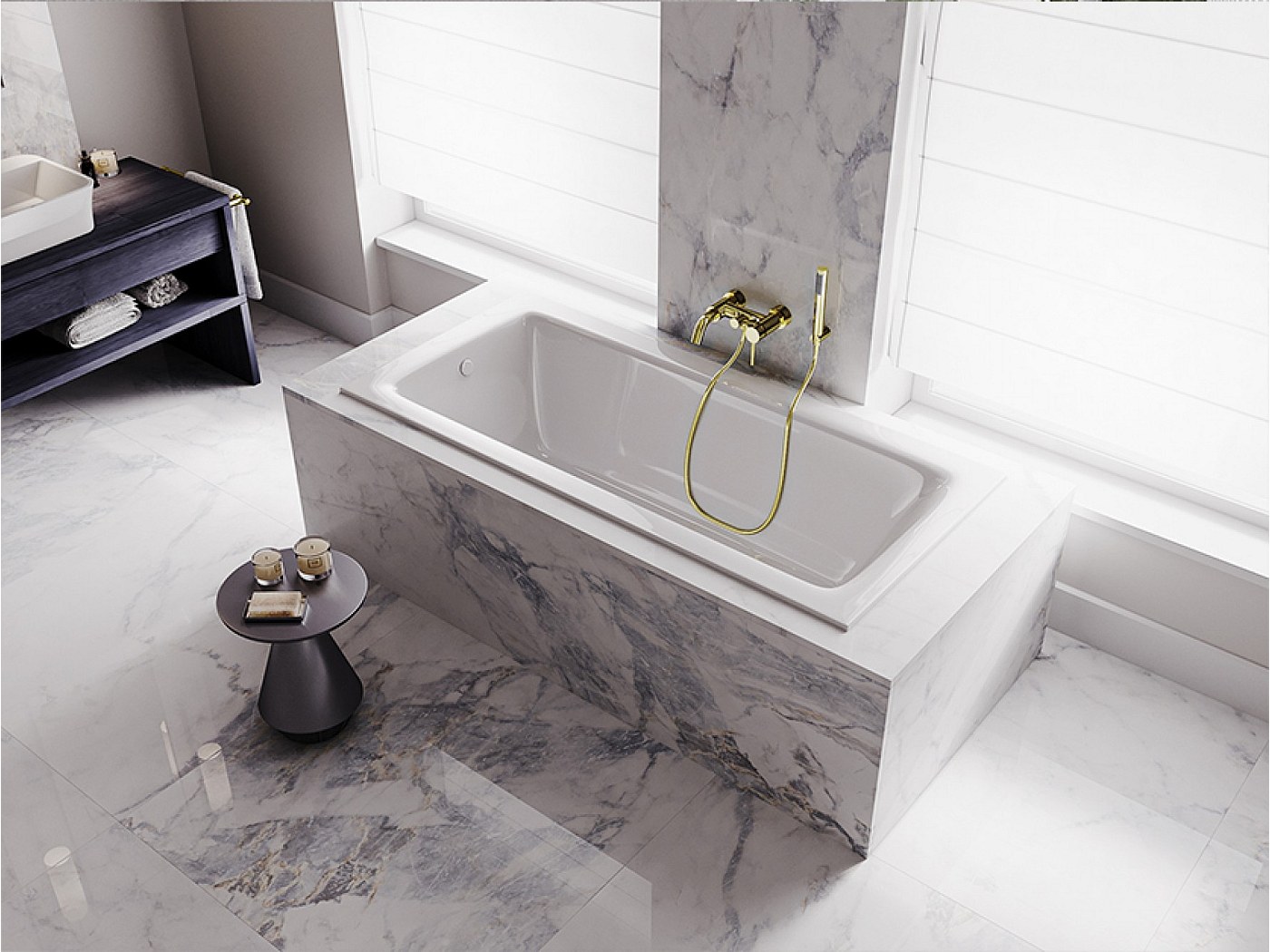 Badewanne Mit Wannentrager