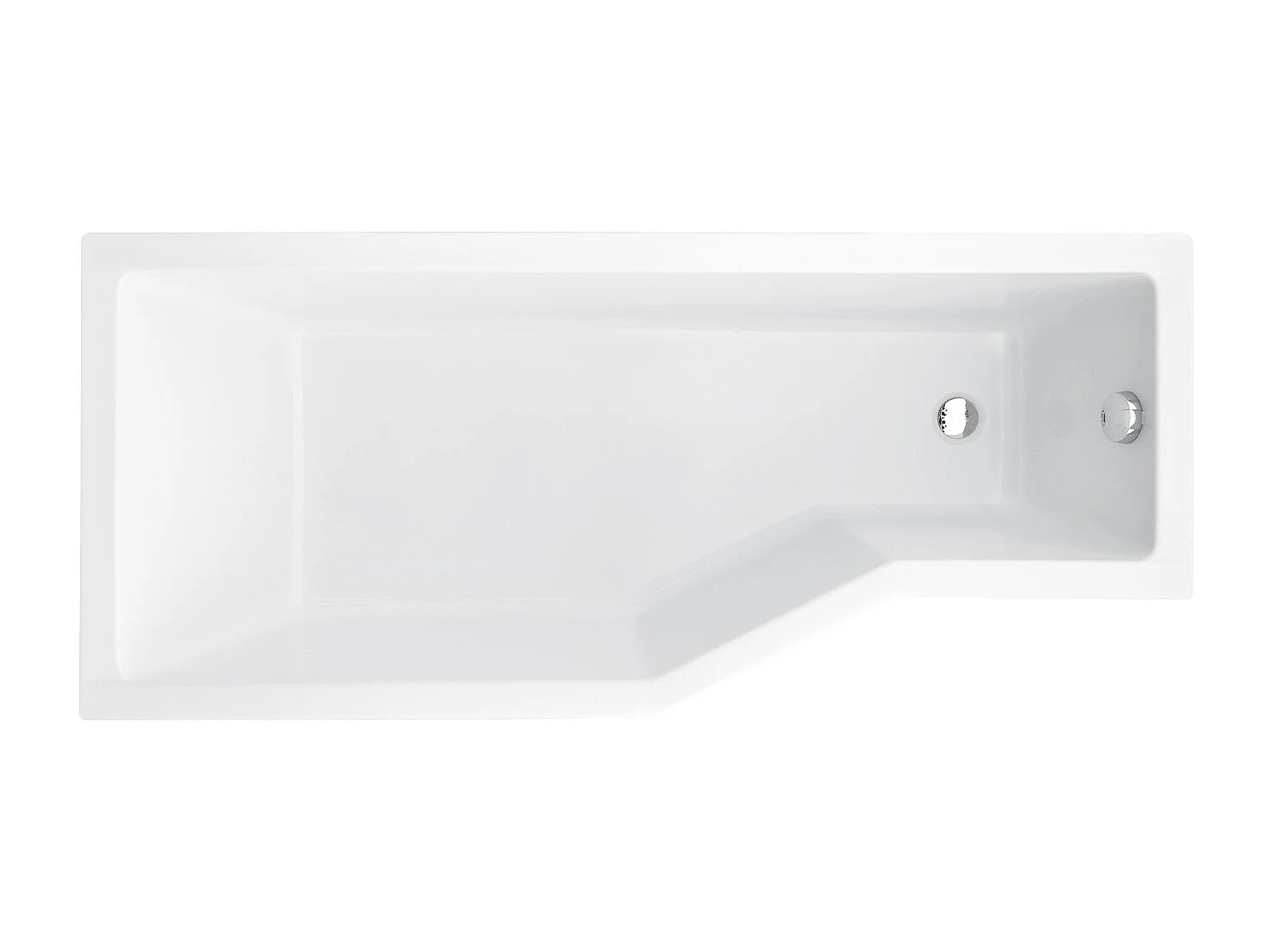 Badewanne Eckwanne INTEGRA 150x75 Links | Ablauf & Füße GRATIS !