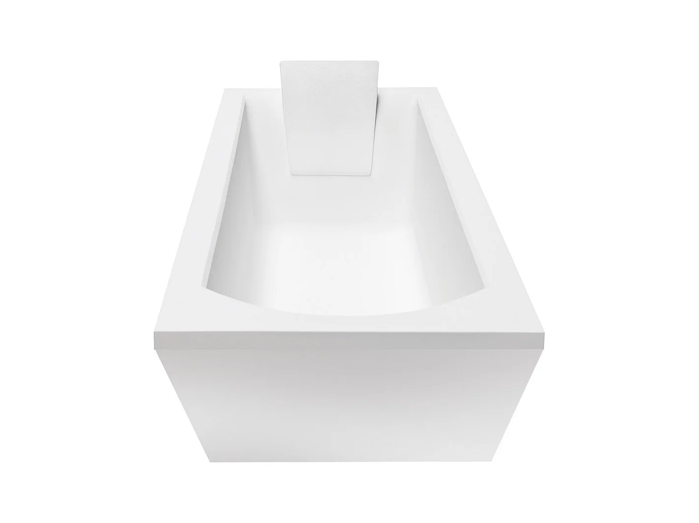 Baignoire rectangulaire 170x70 SHEA acrylique blanc + avec Tablier + Pieds + Vidage à chromé