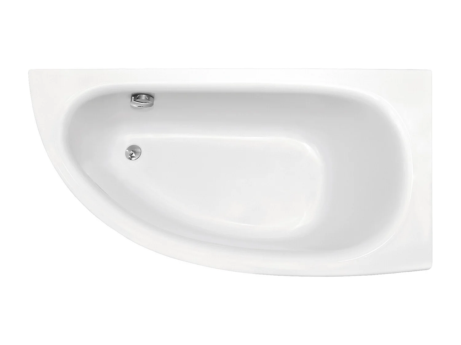 Badewanne Eckwanne MILENA 150x70 Rechts | Ablauf & Füße GRATIS !