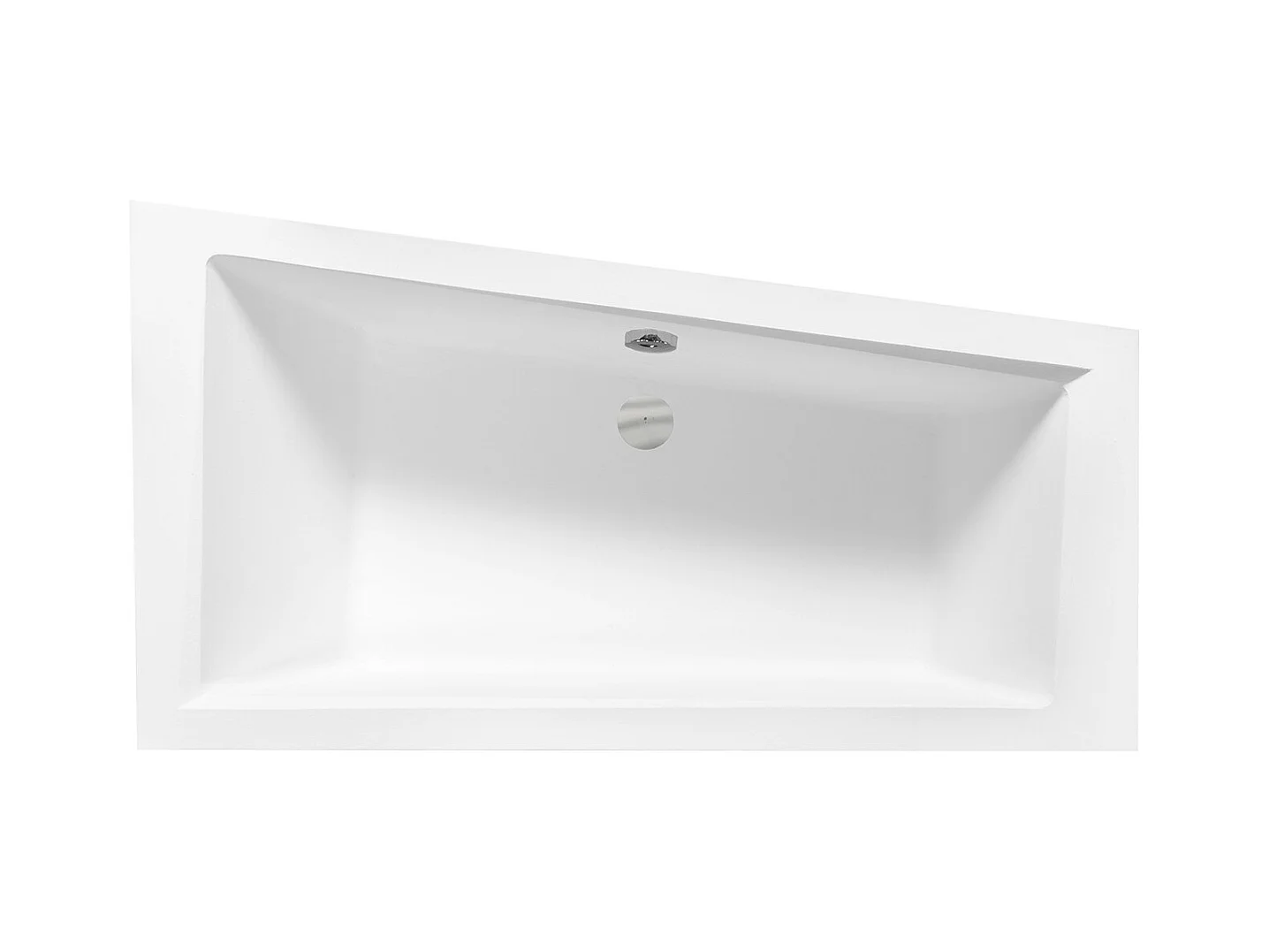 Badewanne Eckwanne INTIMA 150x85 Rechts | Ablauf & Füße GRATIS !