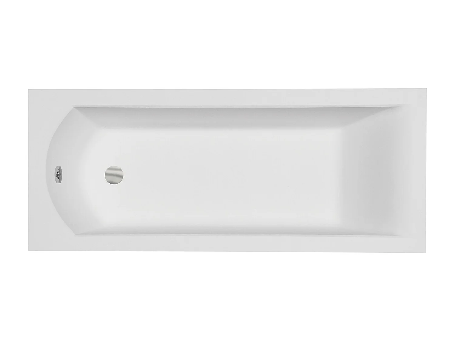 Badewanne Rechteck SHEA 160x70 mit Wannenträger | Ablauf & Füße GRATIS !