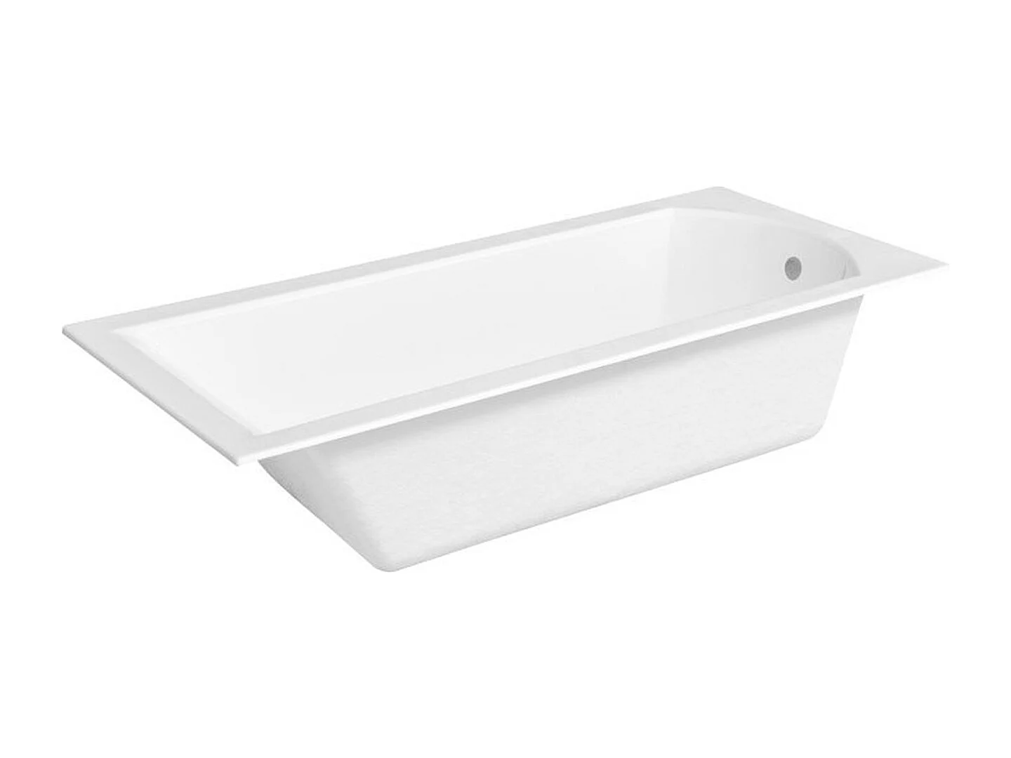 Badewanne Rechteck SHEA SLIM 170x70 mit Styroporverkleidung | Ablauf & Füße GRATIS !