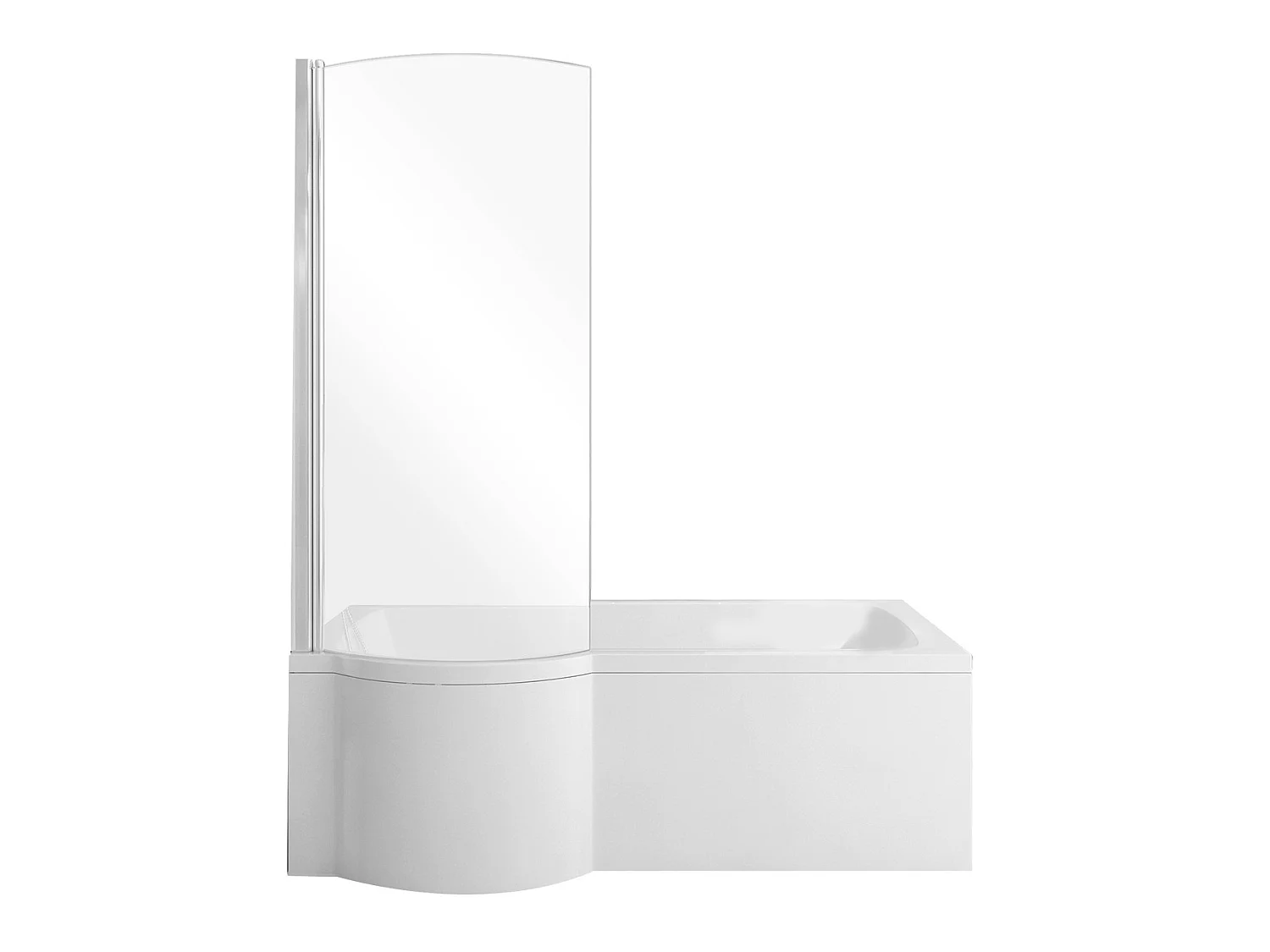 Badewanne Rechteck INSPIRO 170x70 Links mit AcrylSchürze | Ablauf & Füße GRATIS !