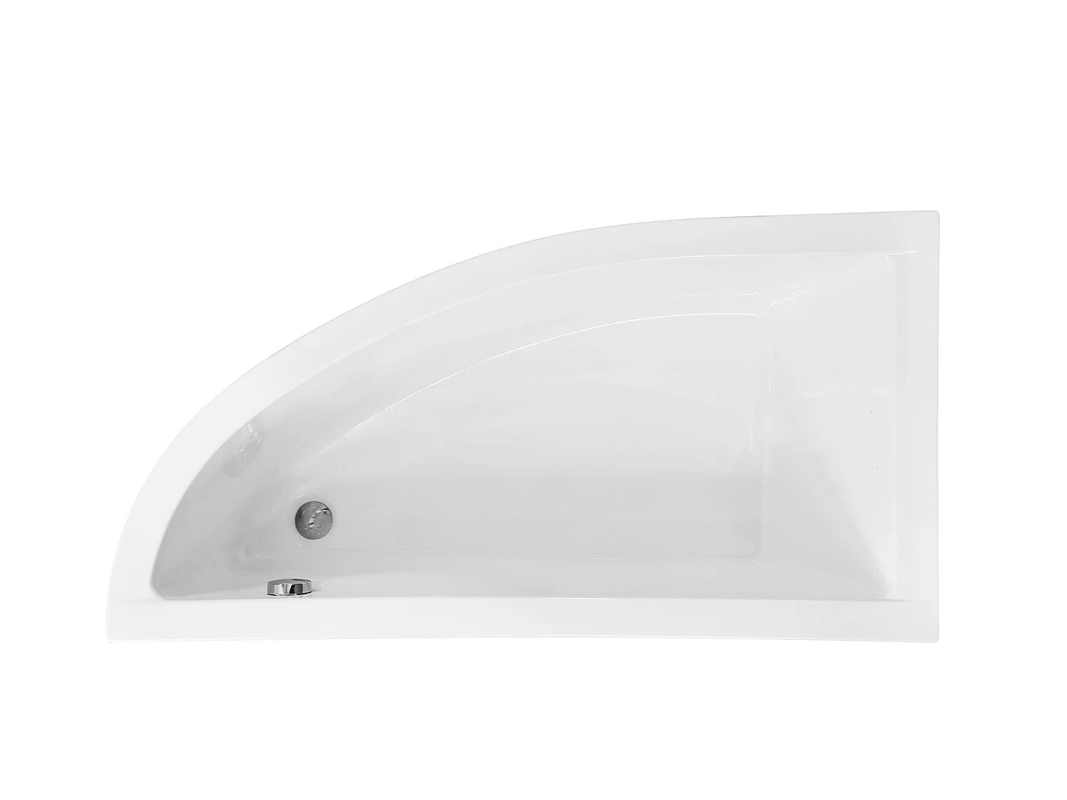 Badewanne Eckwanne PRAKTIKA 140x70 Links mit AcrylSchürze | Ablauf & Füße GRATIS !