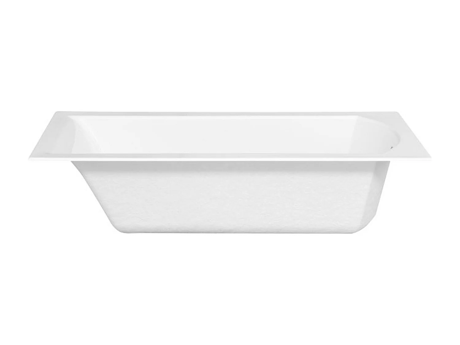 Badewanne Rechteck SHEA SLIM 160x70 mit Styroporverkleidung | Ablauf & Füße GRATIS !