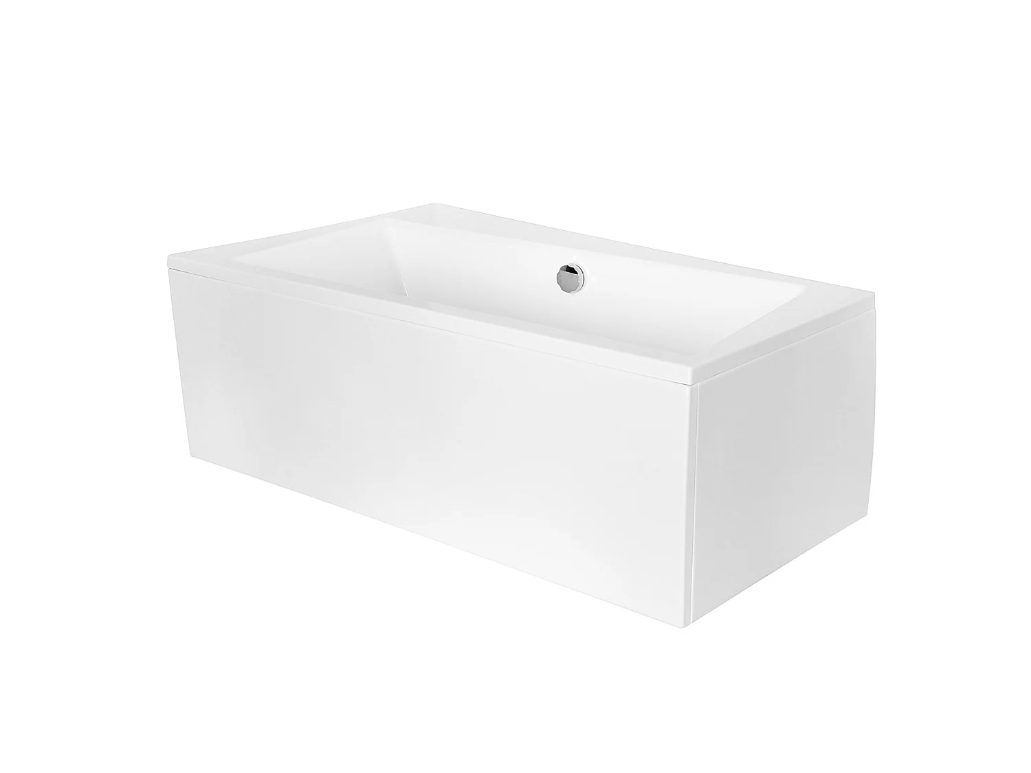 Badewanne Eckwanne INFINITY 170x110 Links mit AcrylSchürze | Ablauf & Füße GRATIS !