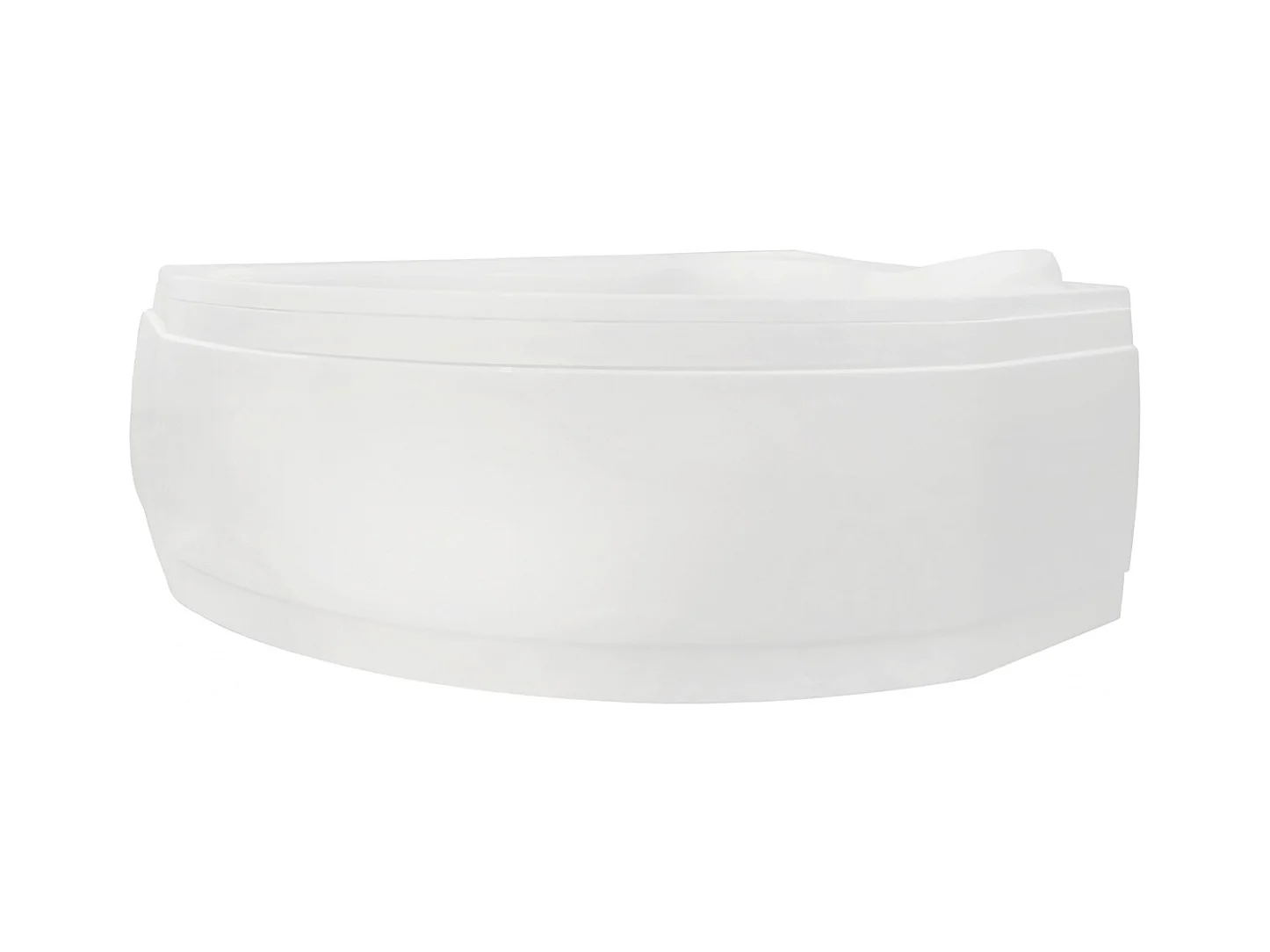 Hoekbadkuip DELFINA 166x107 rechts met acrylschort | Afvoer &amp; voeten GRATIS!