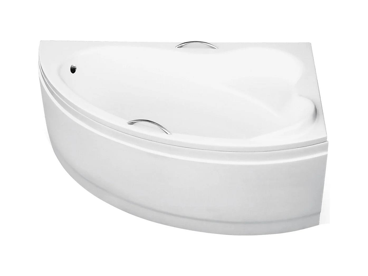 Badewanne Eckwanne ADA 140x90 Rechts mit AcrylSchürze und Handgriffen | Ablauf & Füße GRATIS !