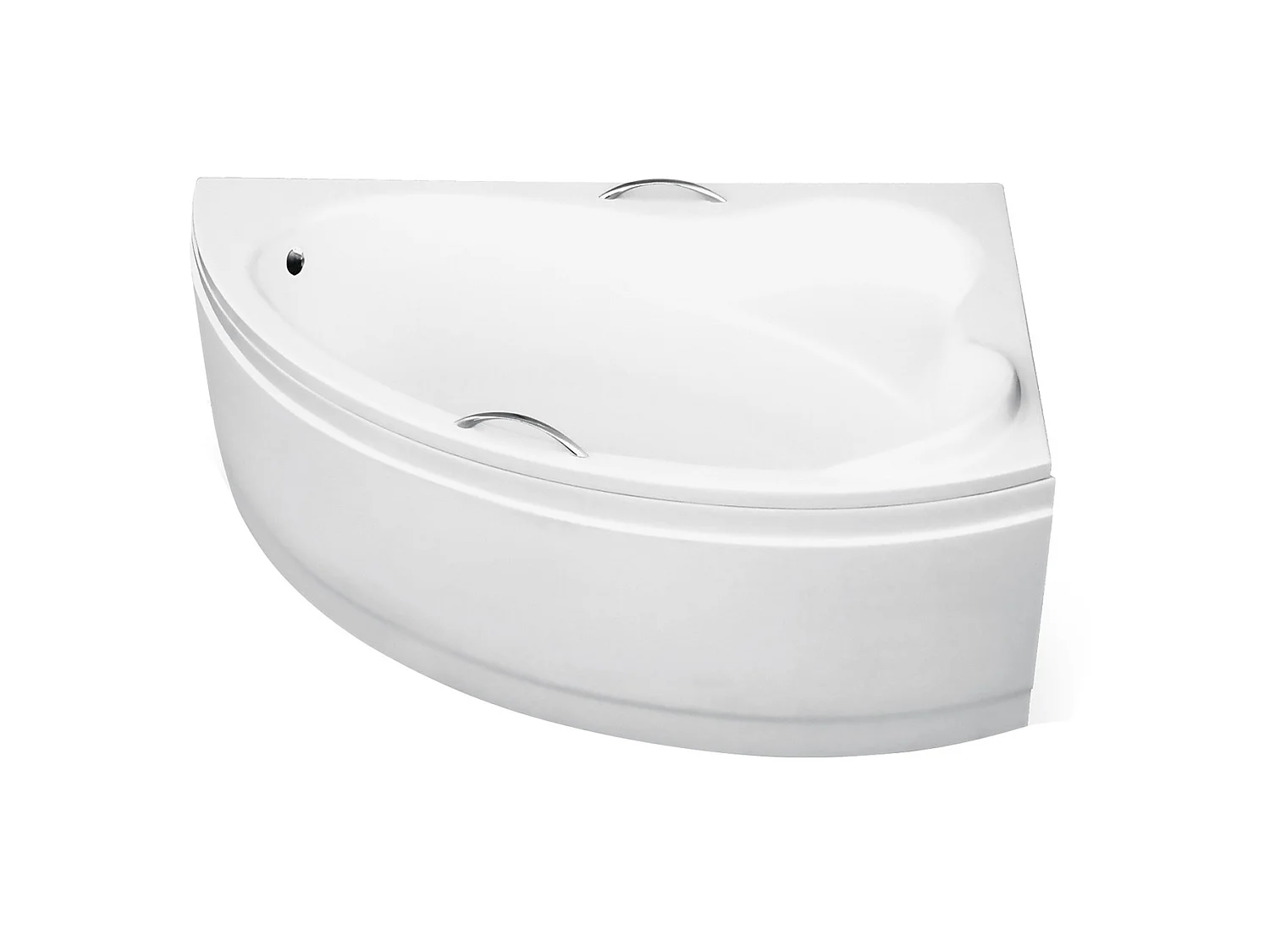 Badewanne Eckwanne ADA 140x90 Rechts mit AcrylSchürze und Handgriffen | Ablauf & Füße GRATIS !