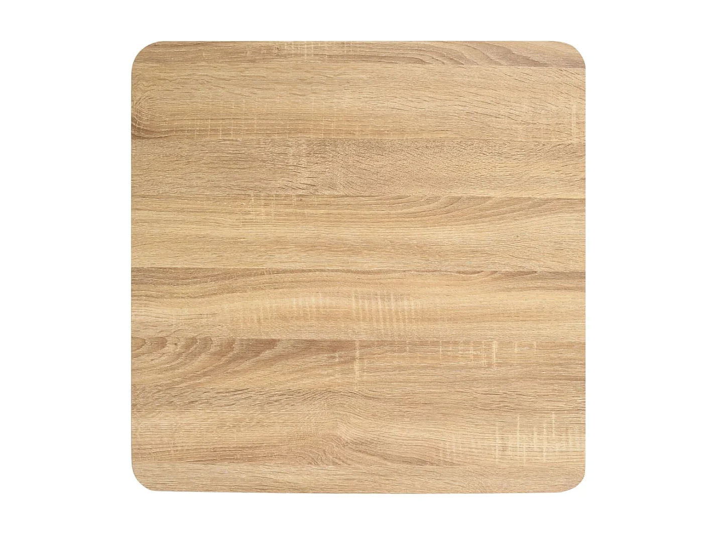 Table d'appoint auxiliaire table blanche 60 x 60 x 75 cm DEC036566