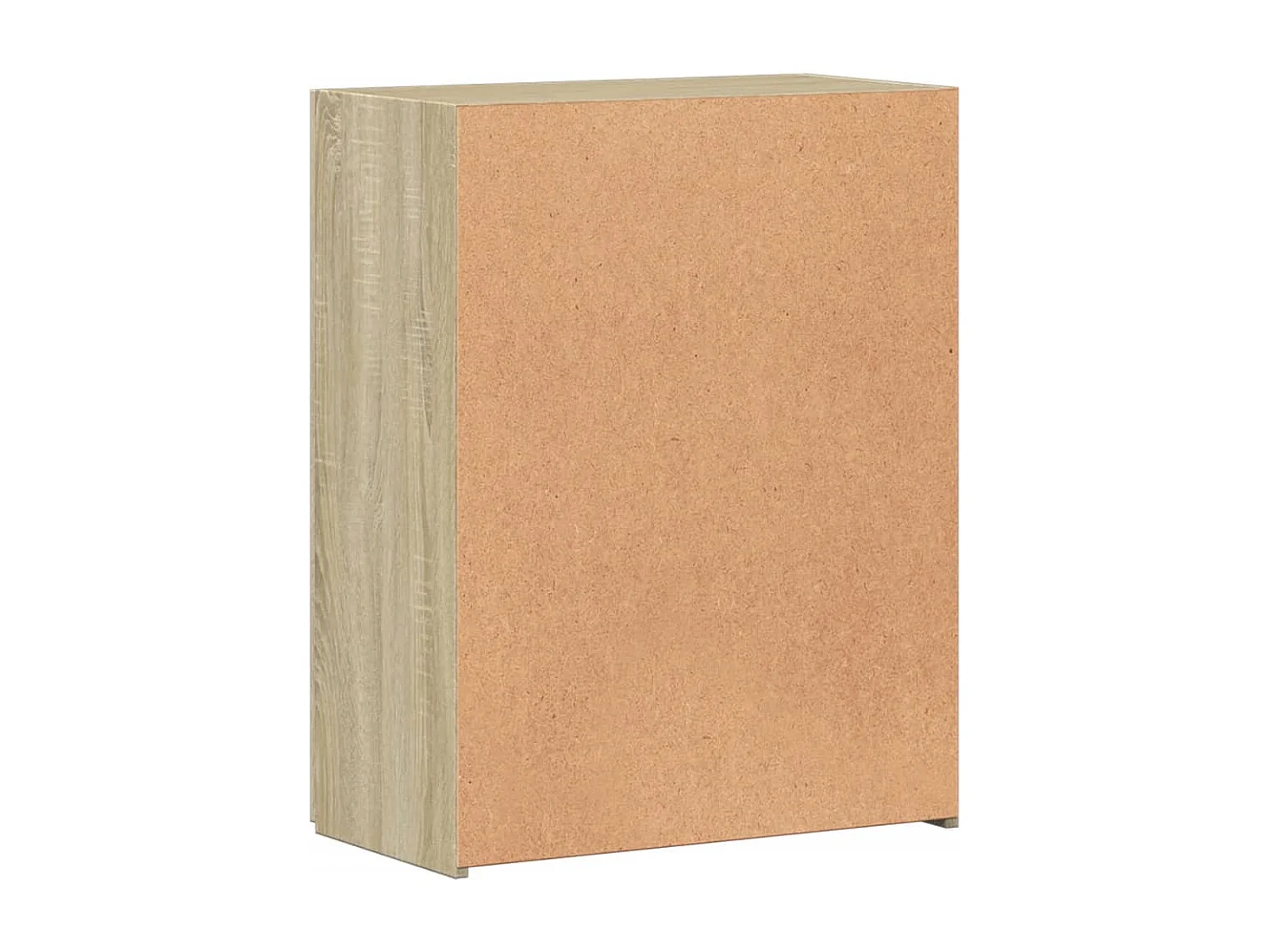 Meuble de bureau armoire bois beige 60 x 32 x 77.5 cm DEC024478