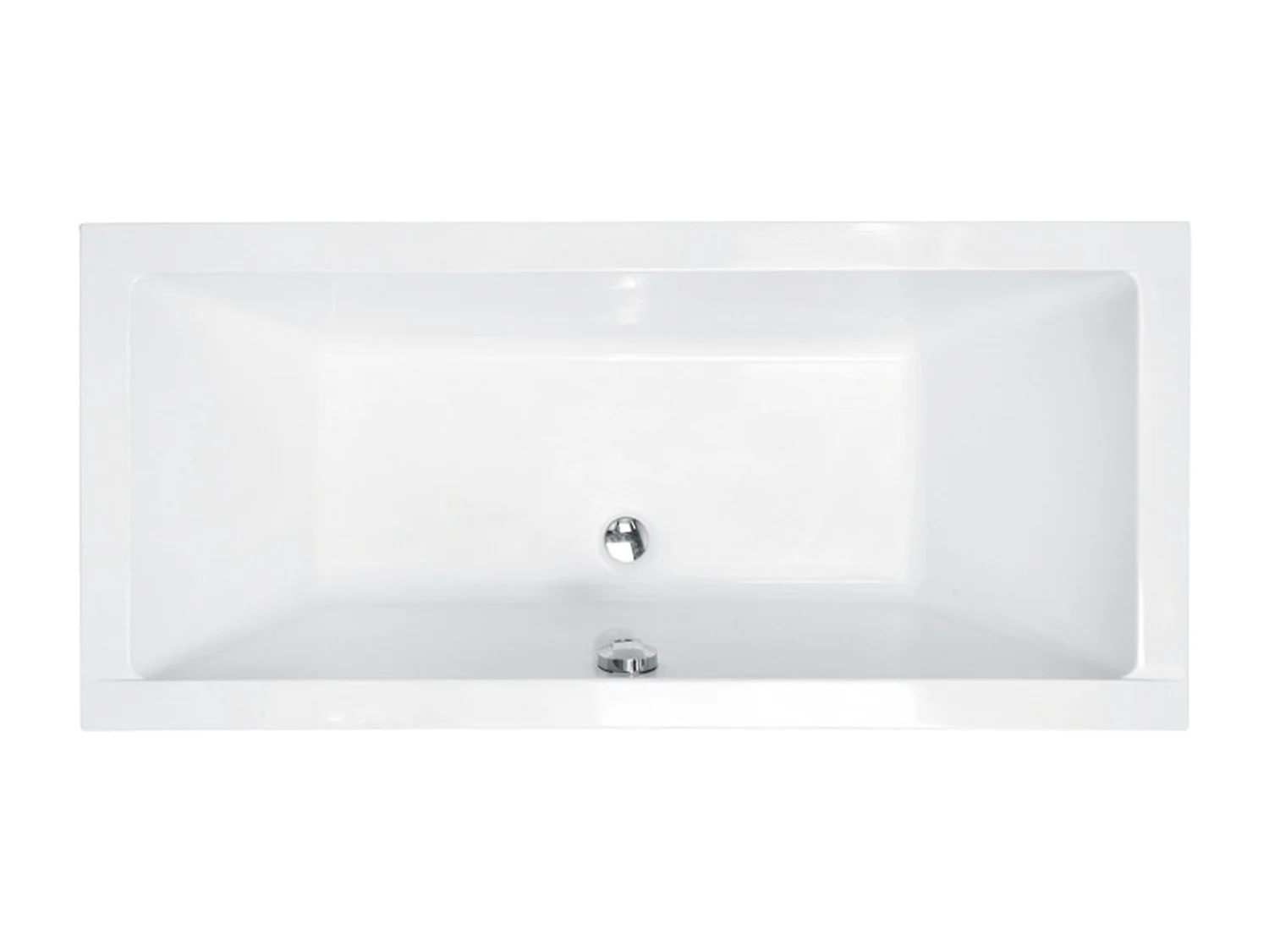 Badewanne Rechteck QUADRO 180x80 mit AcrylSchürze | Ablauf & Füße GRATIS !