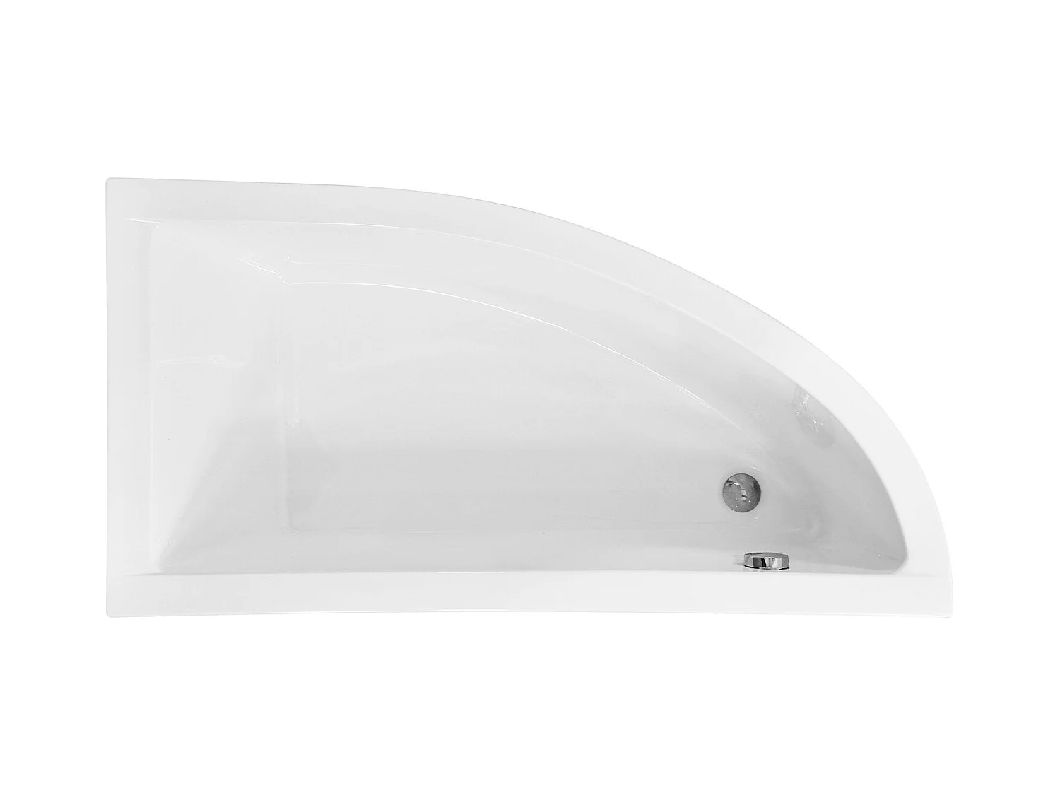 Badewanne Eckwanne PRAKTIKA 140x70 Rechts mit AcrylSchürze | Ablauf & Füße GRATIS !