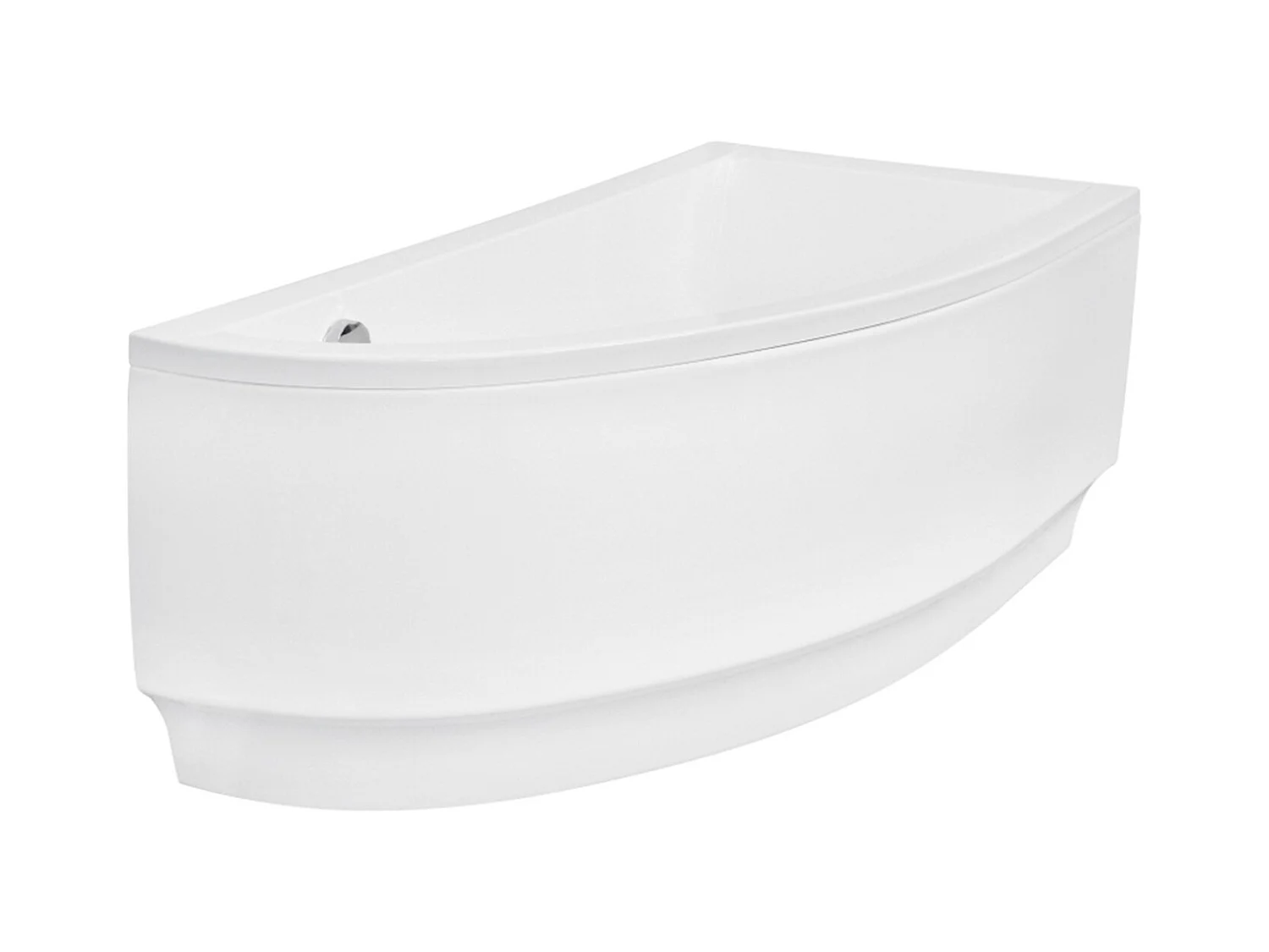 Badewanne Eckwanne PRAKTIKA 140x70 Rechts mit AcrylSchürze | Ablauf & Füße GRATIS !