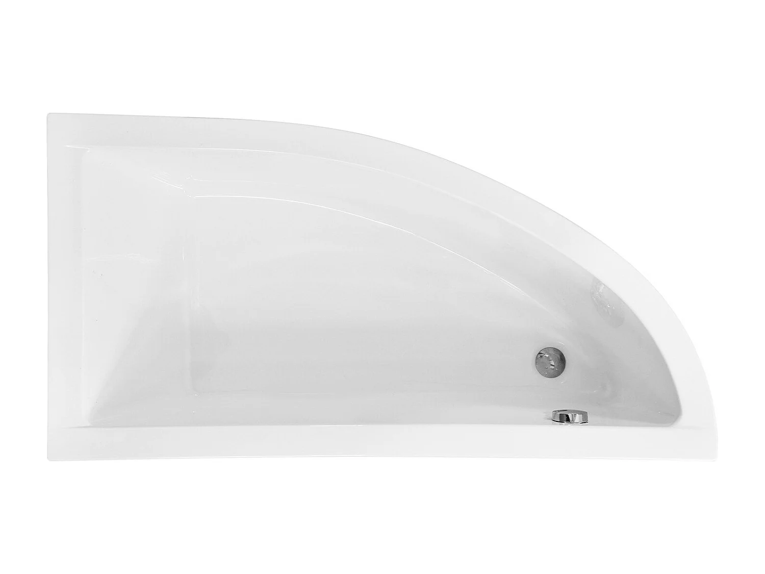 Badewanne Eckwanne PRAKTIKA 140x70 Rechts mit AcrylSchürze | Ablauf & Füße GRATIS !