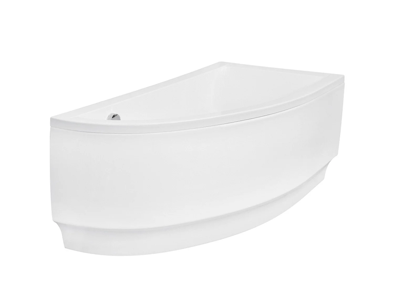 Badewanne Eckwanne PRAKTIKA 140x70 Rechts mit AcrylSchürze | Ablauf & Füße GRATIS !