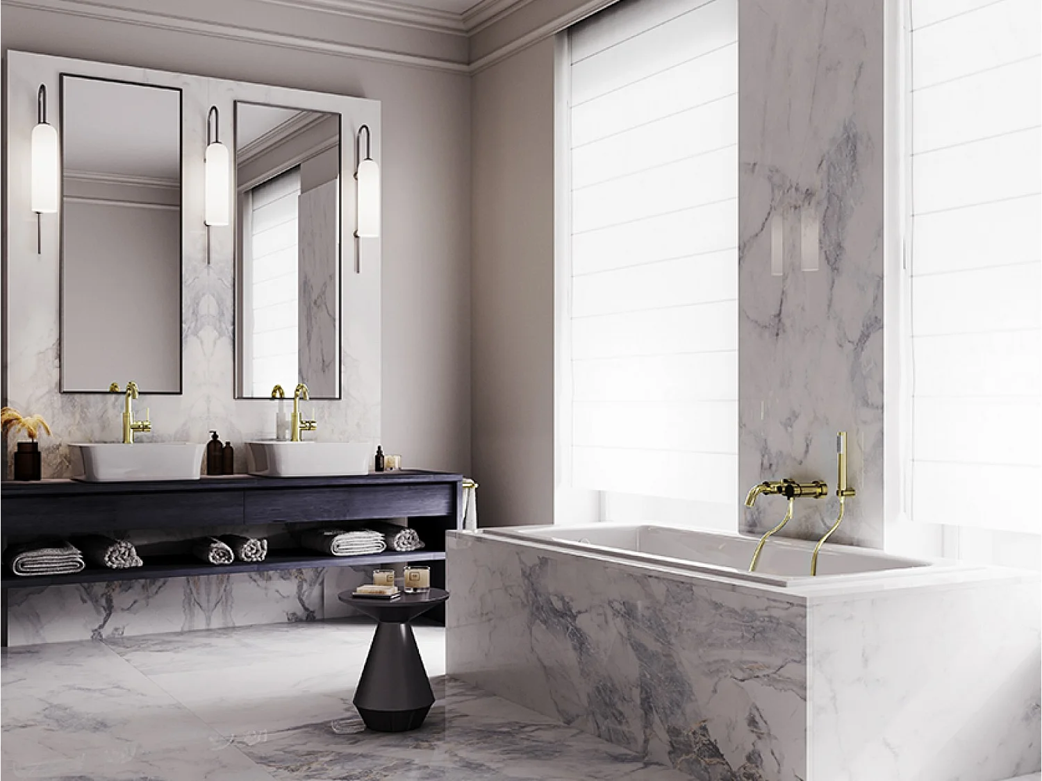 Badewanne Rechteck TALIA SLIM 170x75 mit Styroporverkleidung Ablage 4cm | Ablauf & Füße GRATIS !