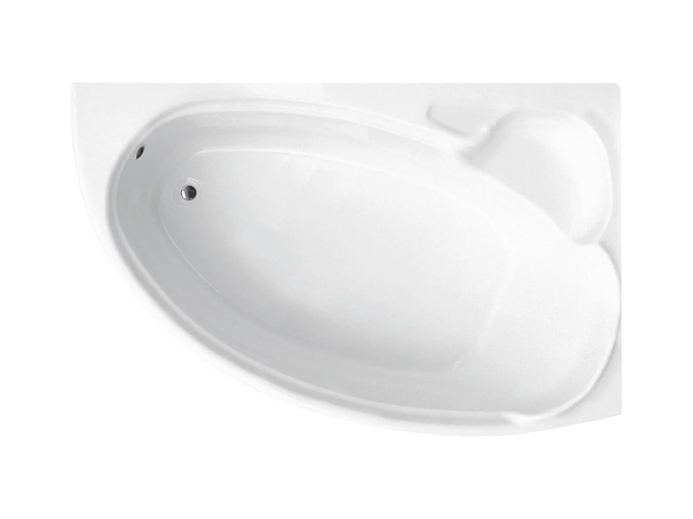 Badewanne Eckwanne FINEZJA 140x95 Rechts | Ablauf & Füße GRATIS !