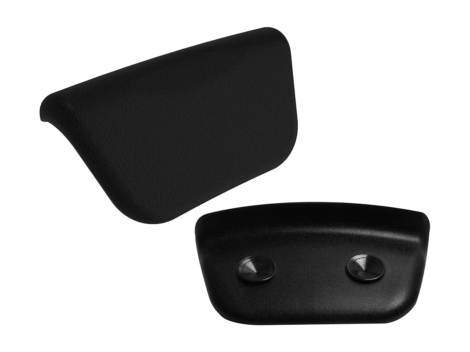 Hoekbad AVITA 170x75 rechts + bamboe badrek + hoofdsteun KODI | Afvoer &amp; voeten GRATIS!