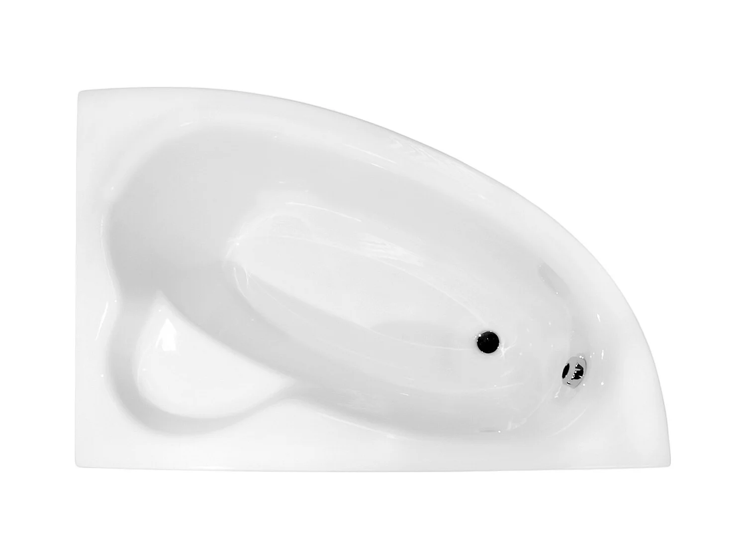 Badewanne Eckwanne NATALIA 150x100 Rechts | Ablauf & Füße GRATIS !