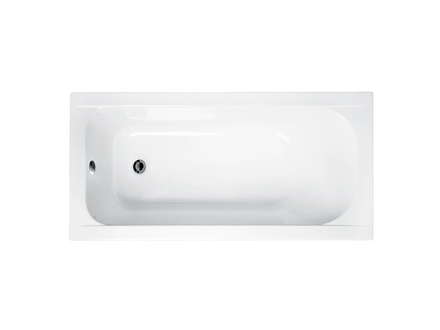 Badewanne Rechteck CONTINEA 150x70 mit AcrylSchürze | Ablauf & Füße GRATIS !