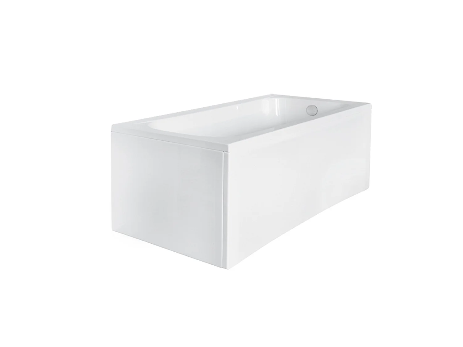 Badewanne Rechteck CONTINEA 150x70 mit AcrylSchürze | Ablauf & Füße GRATIS !