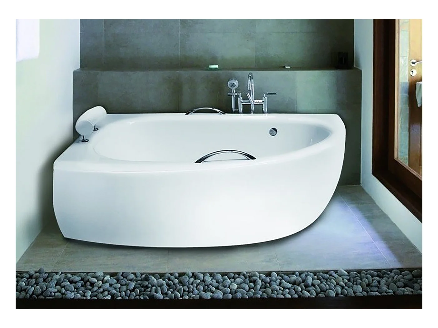 Badewanne Eckwanne MILENA PREMIUM 150x70 Links mit AcrylSchürze | Ablauf & Füße GRATIS !