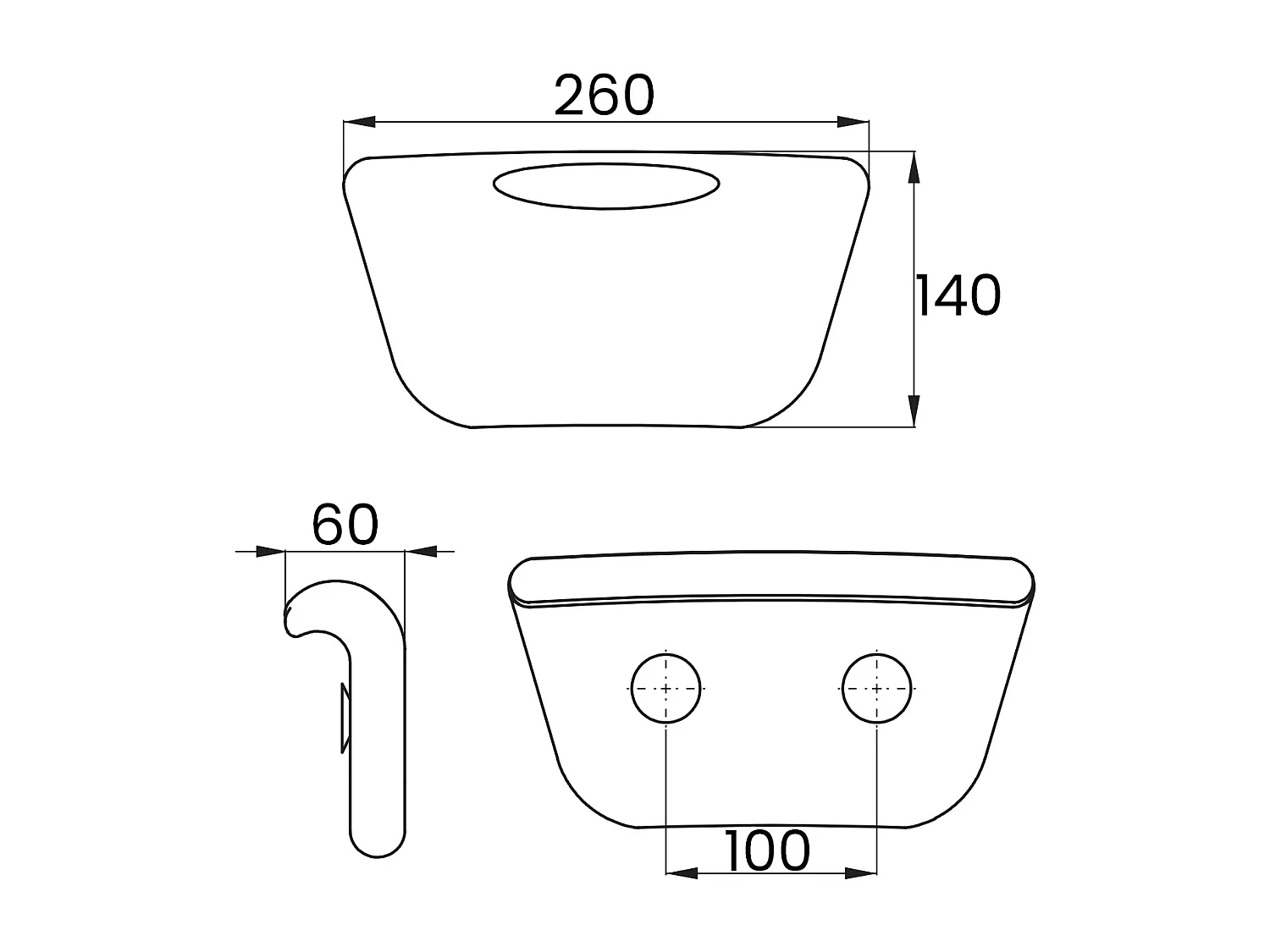 Badewanne Rechteck MODERN 170x70  + Kopfstütze KODI | Ablauf & Füße GRATIS !