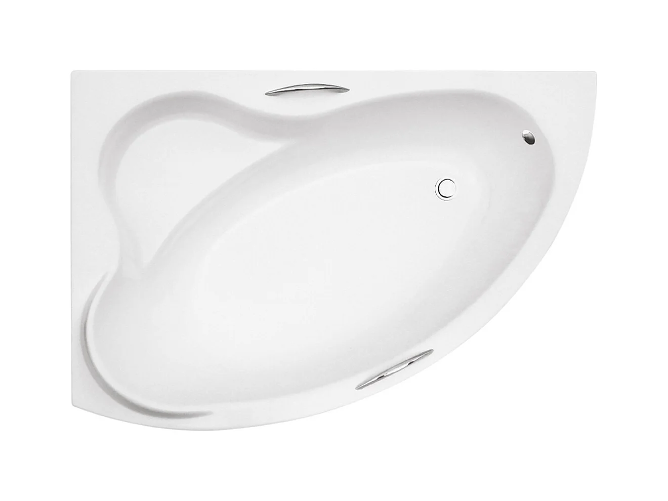 Badewanne Eckwanne ADA 160x100 Links mit AcrylSchürze | Ablauf & Füße GRATIS !