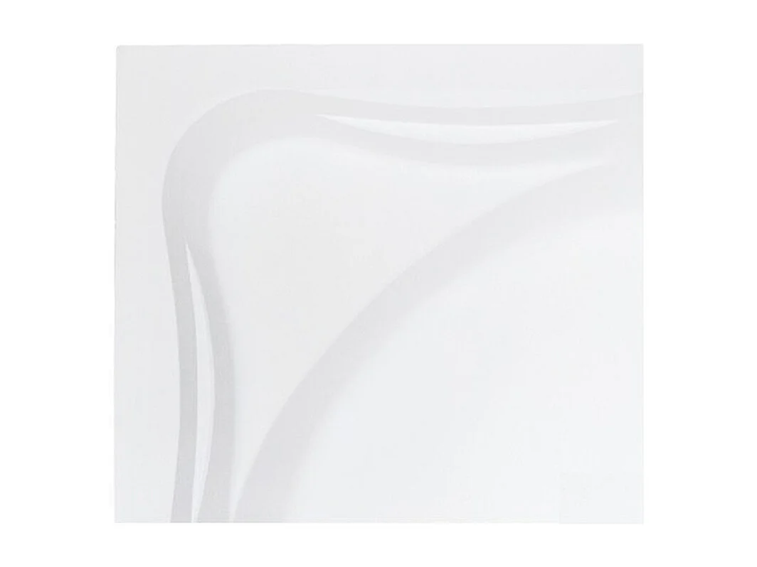 Hoekbad MIA 140x140 met acrylrand | Afvoer &amp; poten GRATIS!