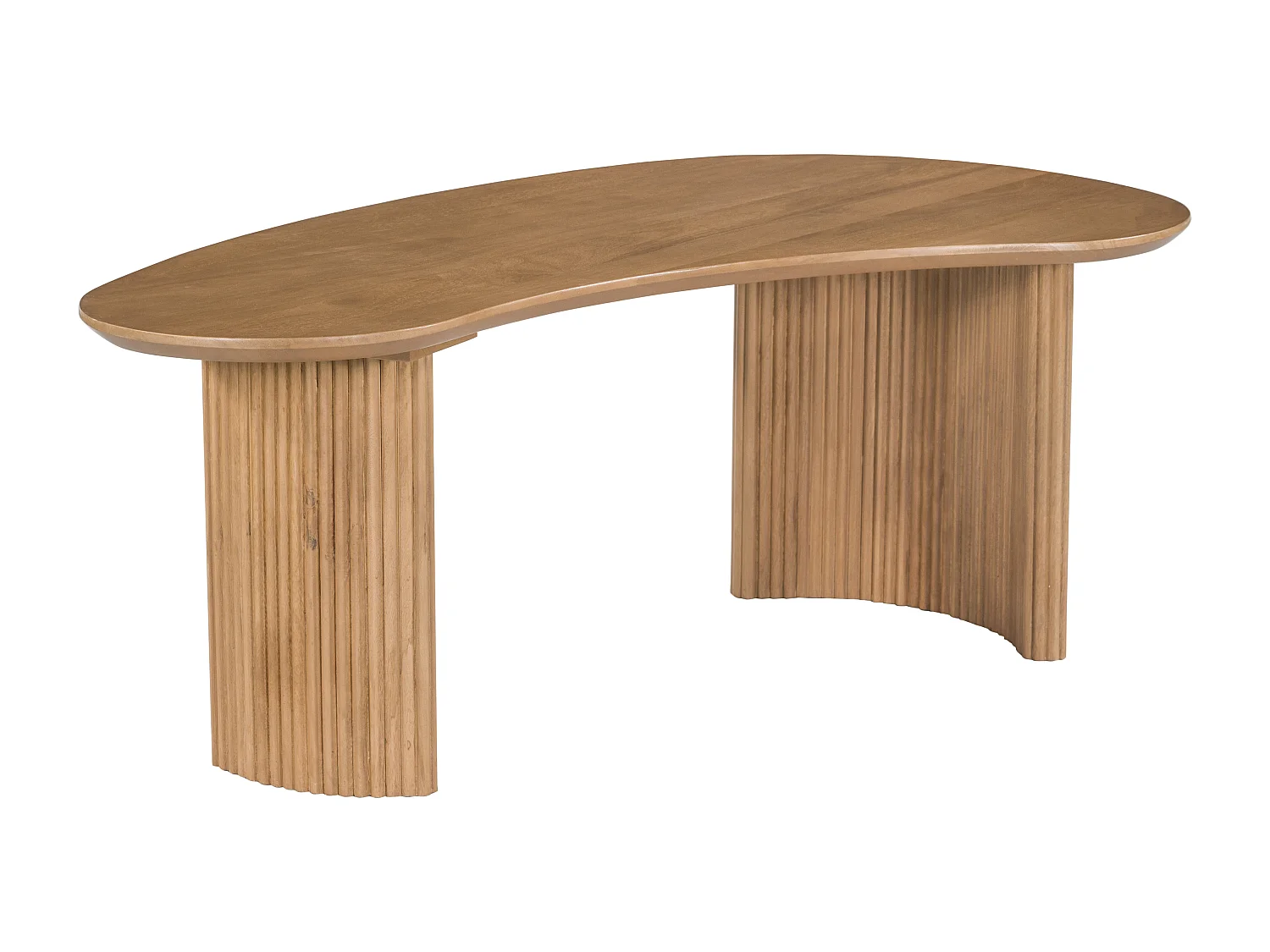 Table basse en bois de manguier - Naturel clair - TAMENIA de Maison Céphy