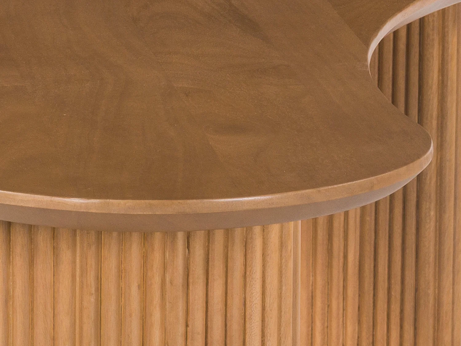 Table basse en bois de manguier - Naturel clair - TAMENIA de Maison Céphy