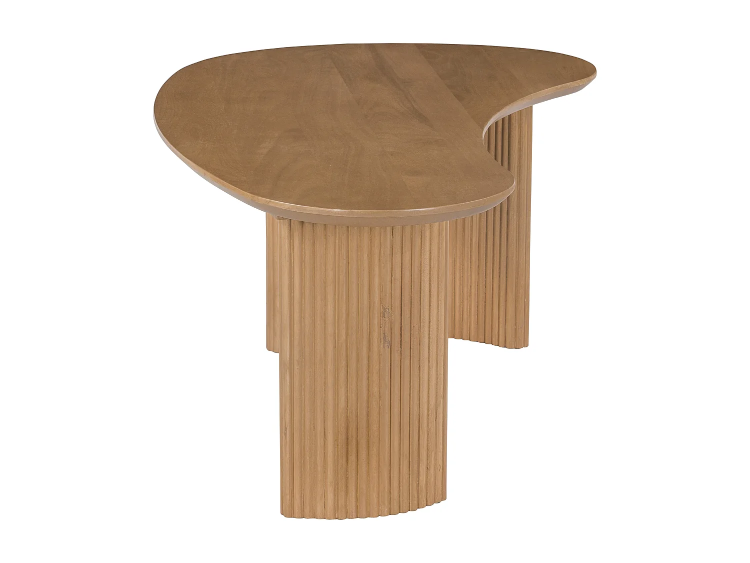 Table basse en bois de manguier - Naturel clair - TAMENIA de Maison Céphy