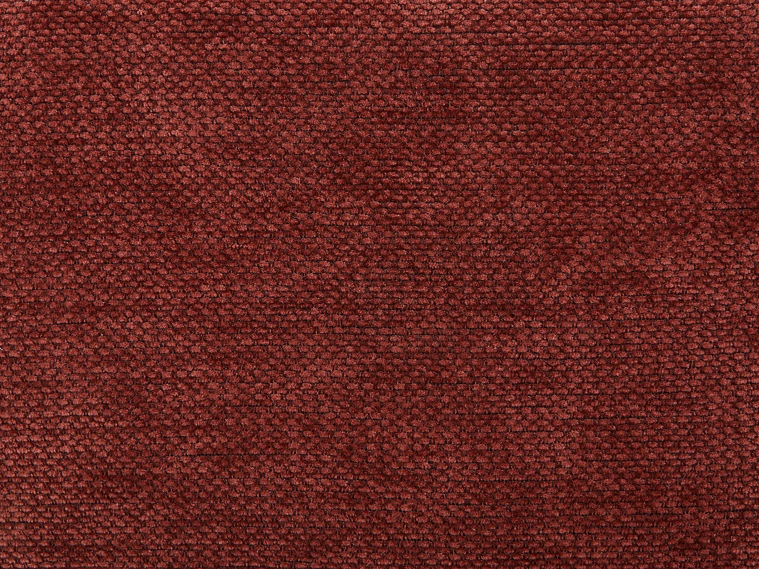 Lot de 2 chaises en tissu et métal noir - Terracotta - CIBARO