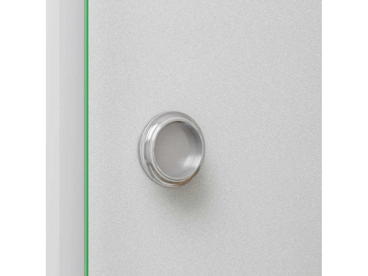 Binnendeur 95x225cm,8mm gehard veiligheidsglas met explosie bestendige folie - shuifdeuren - Eenvoudig te monteren