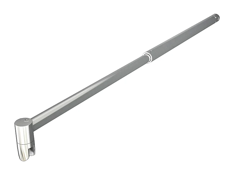 Uitschuifbare stabilisatiestang 70 -120 cm ,voor glasdikte 6-10mm.(chroom)