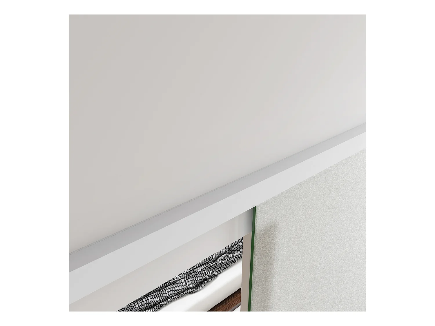 Binnendeur 100x225cm,8mm gehard veiligheidsglas met explosie bestendige folie - shuifdeuren - Eenvoudig te monteren