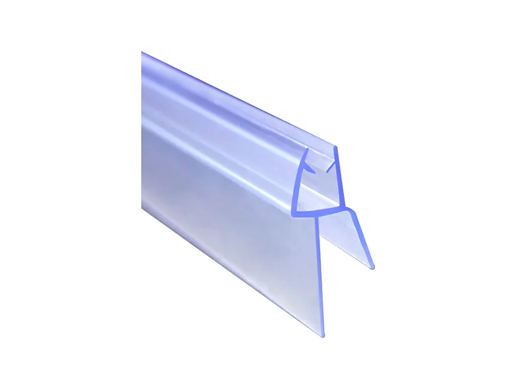 Douchestrip 90 cm lang voor 6 mm glas,12 mm breed,flexibele vin, Snijdbaar