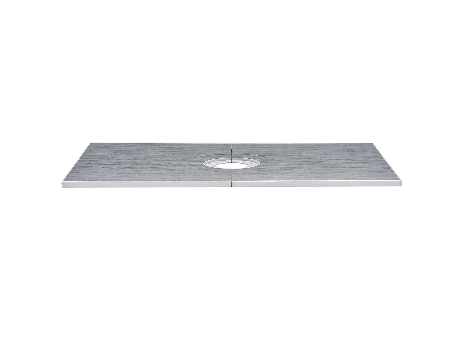 Kit de Receveur de Douche Étanche SucceBuy, 152 x 96 cm, avec Drain Central, pour l'Installation dans la Salle de Bain