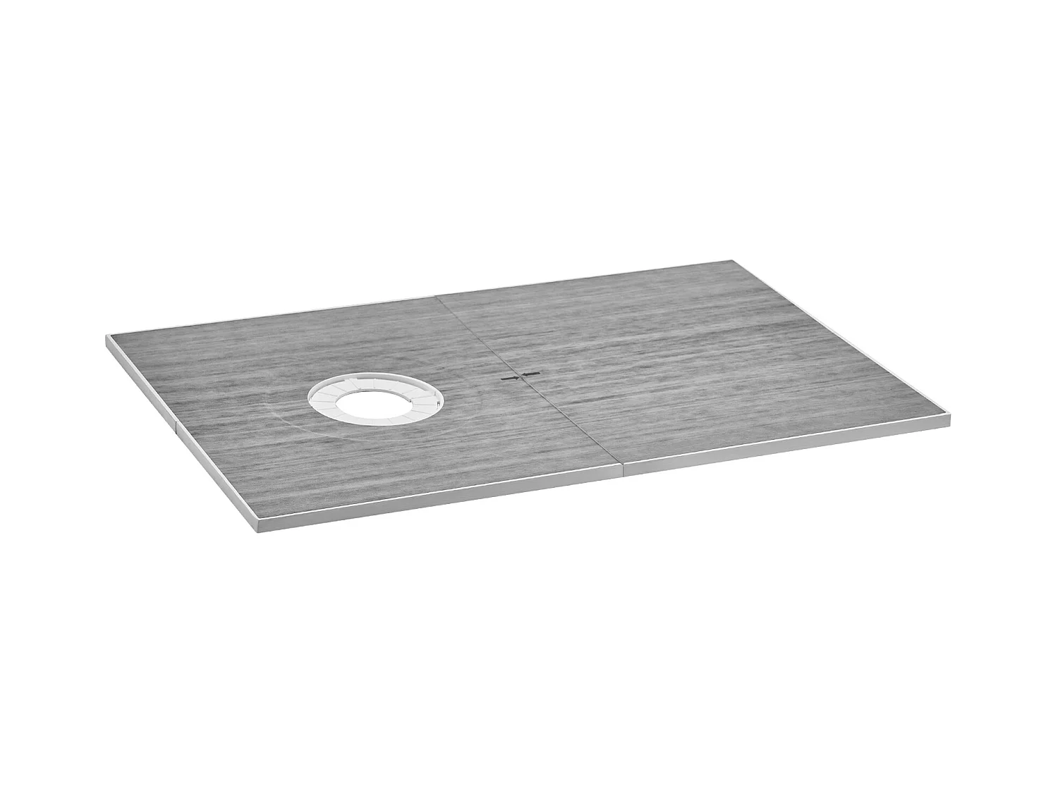 Kit de Receveur de Douche Étanche SucceBuy, 152 x 96 cm, avec Crain Cécalé, Épaissi