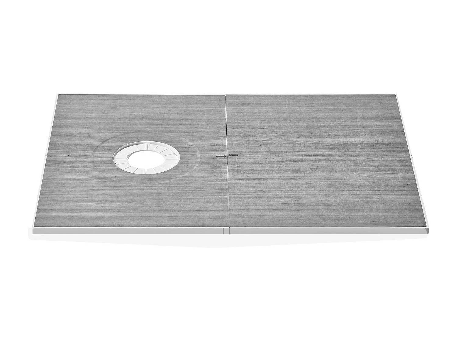 Wasserdichter Duschablauf-Kit SucceBuy, 152 x 96 cm, mit Versetztem Ablauf, Verdickt