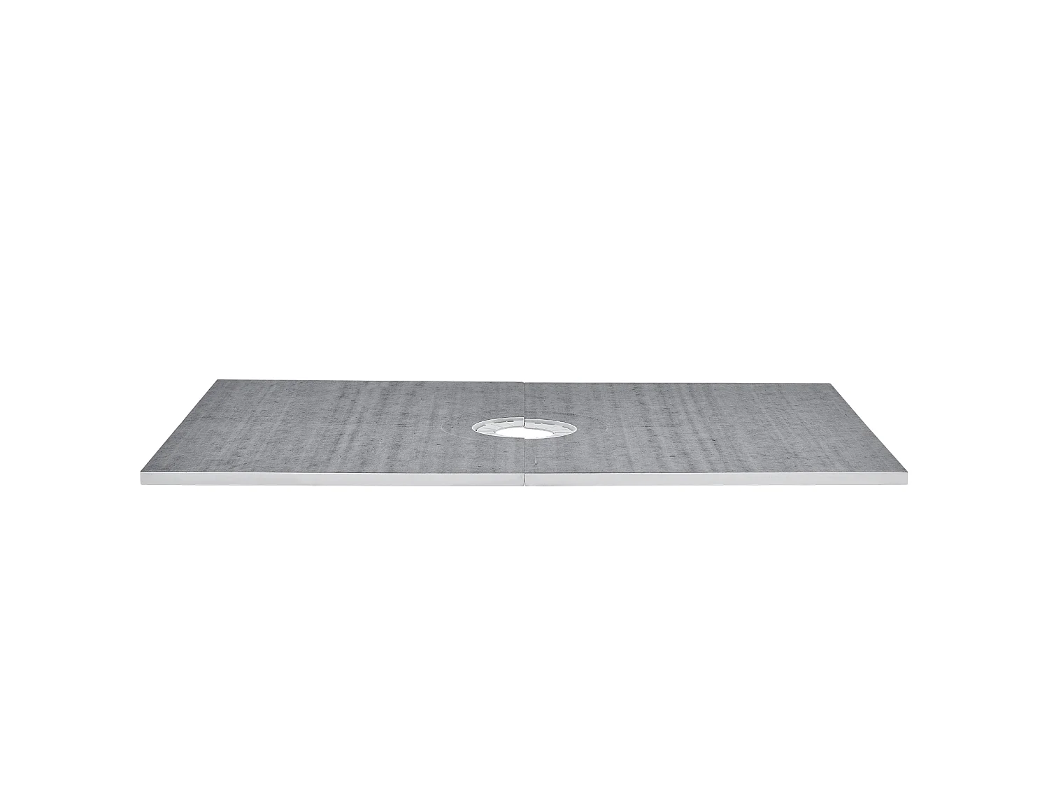 Kit de Receveur de Douche Étanche SucceBuy, 183 x183 cm, avec Drain Central, Épaissi
