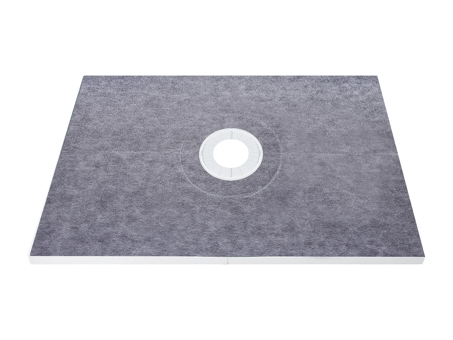 Kit de Receptor de Ducha Impermeable SucceBuy, 122 x 183 cm, Plato de Desagüe Central de ABS