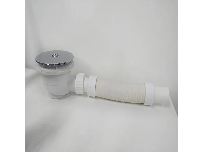 Piatto Doccia Rettangolare 120x90cm in Pietra Artificiale Ultra Sottile Bianco Lucido Antiscivolo Antibatterico