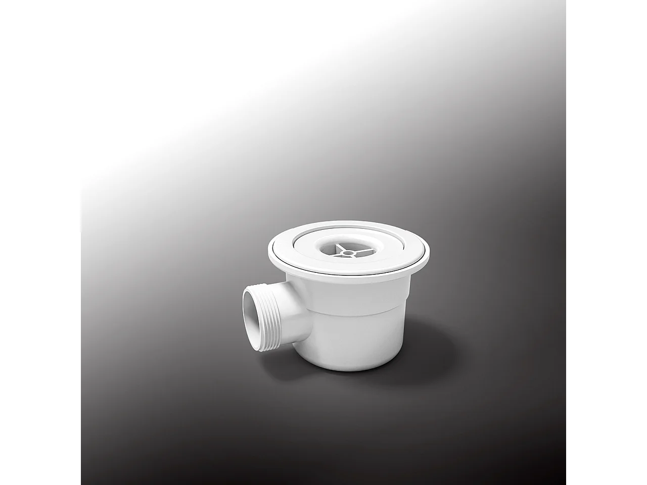 XPS-isolatieplaat 90x90cm zijn ideaal voor vochtige ruimtes zoals een badkamer, H: 40mm,met douchegoot rooster en afvoer