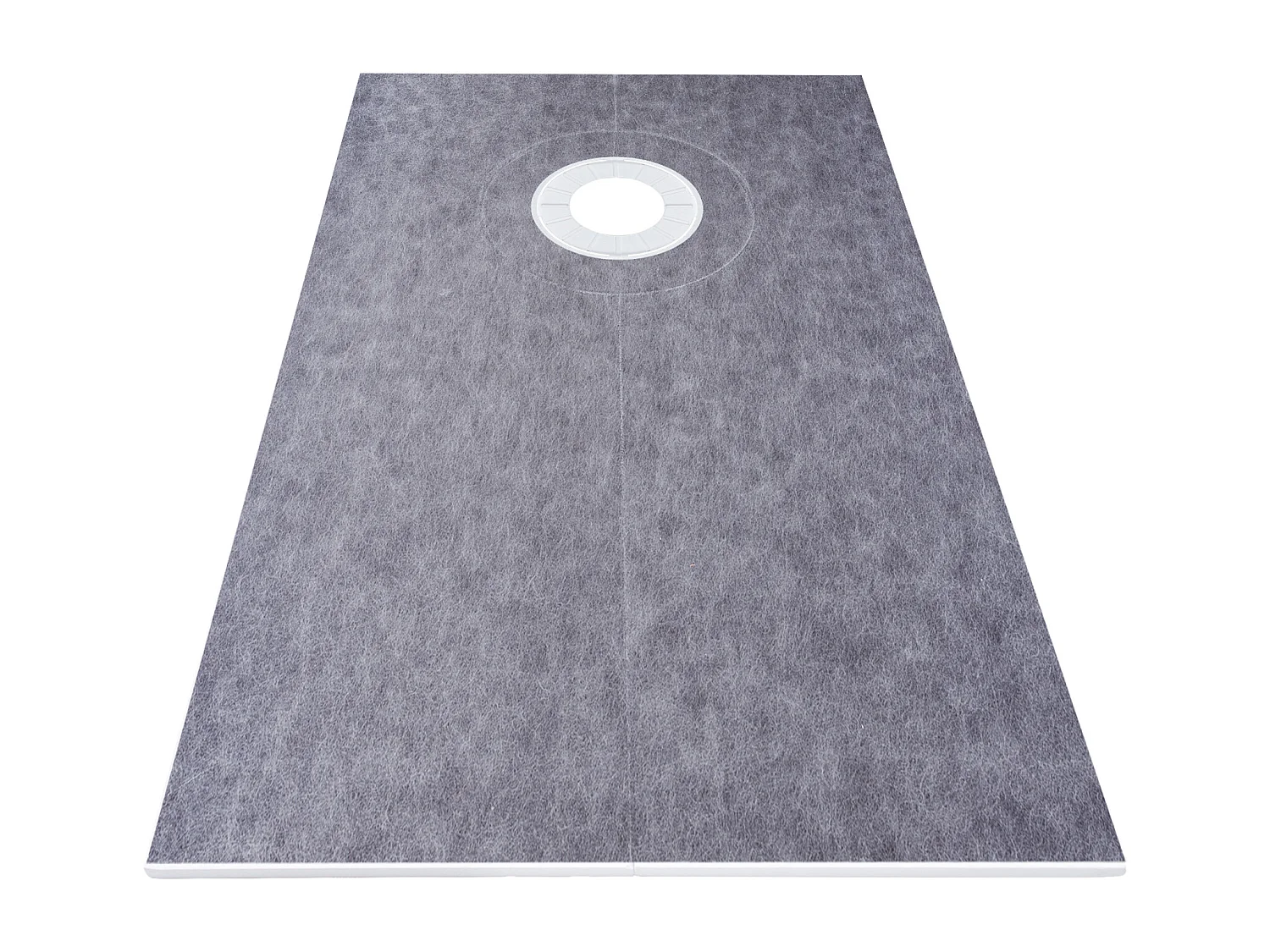 Kit de Receptor de Ducha Impermeable SucceBuy, 96 x 152 cm, con Desagüe Desviado y Bordes de ABS